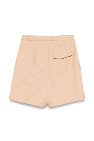 shorts in cotone beige ERMANNO SCERVINO KIDS | SFBE019CCE0370021